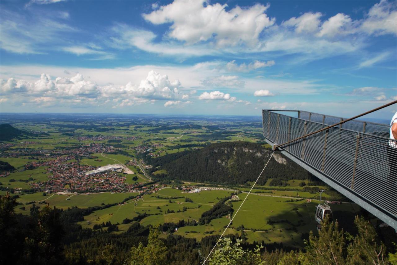 Nr 3 "Aggenstein"-Einzigartige Studio Mit Sued Balkon Inkl Koenigscard Pfronten Esterno foto