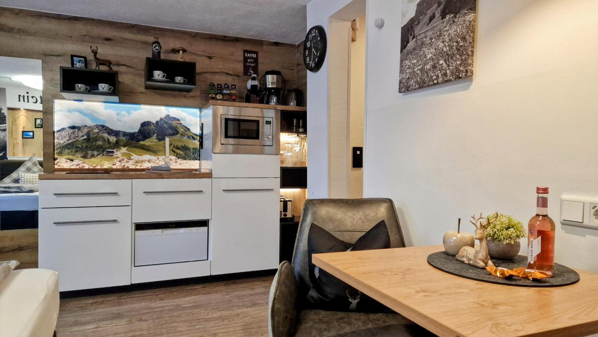 Nr 3 "Aggenstein"-Einzigartige Studio Mit Sued Balkon Inkl Koenigscard Pfronten Esterno foto